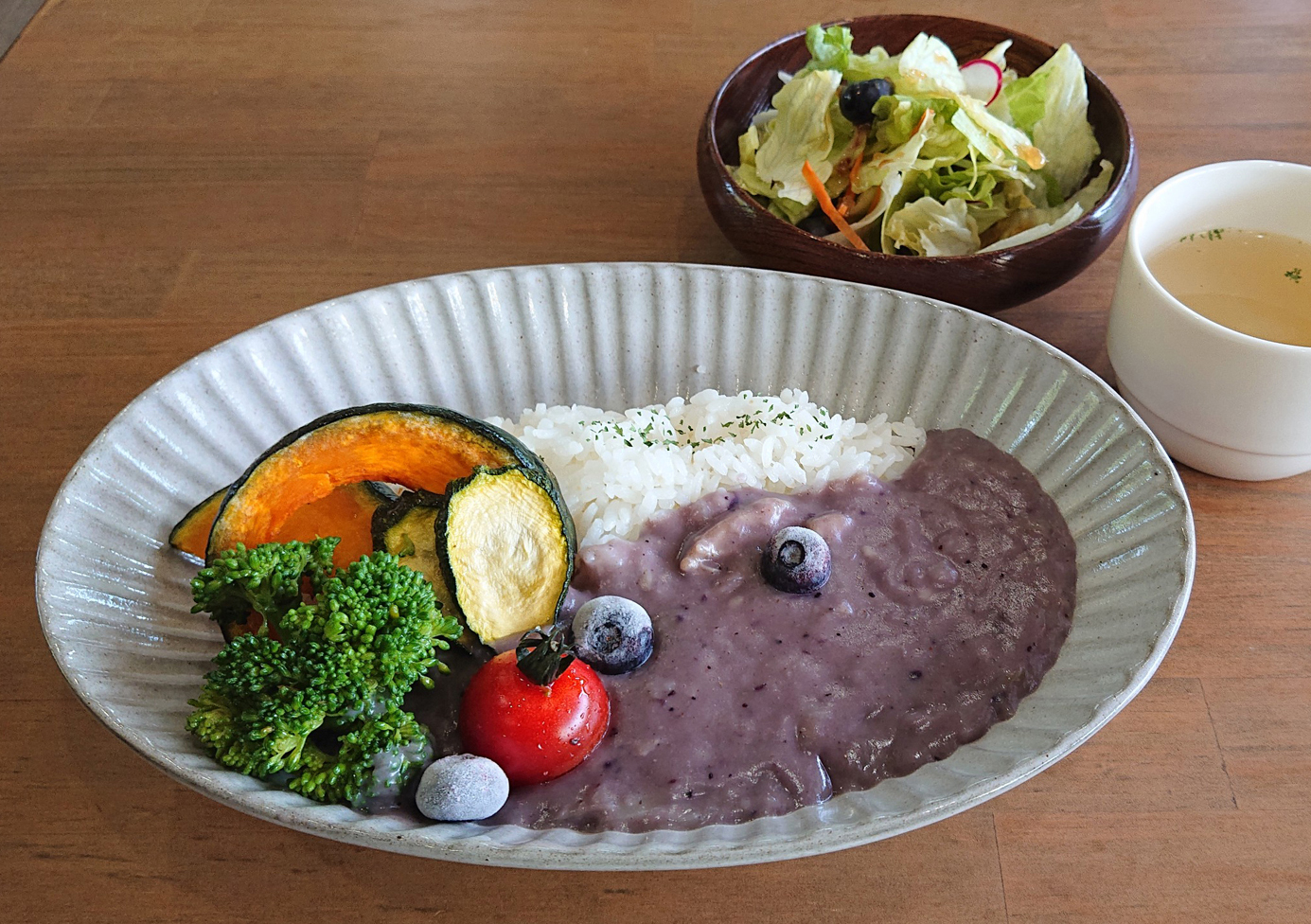 ブルーベリーカレー