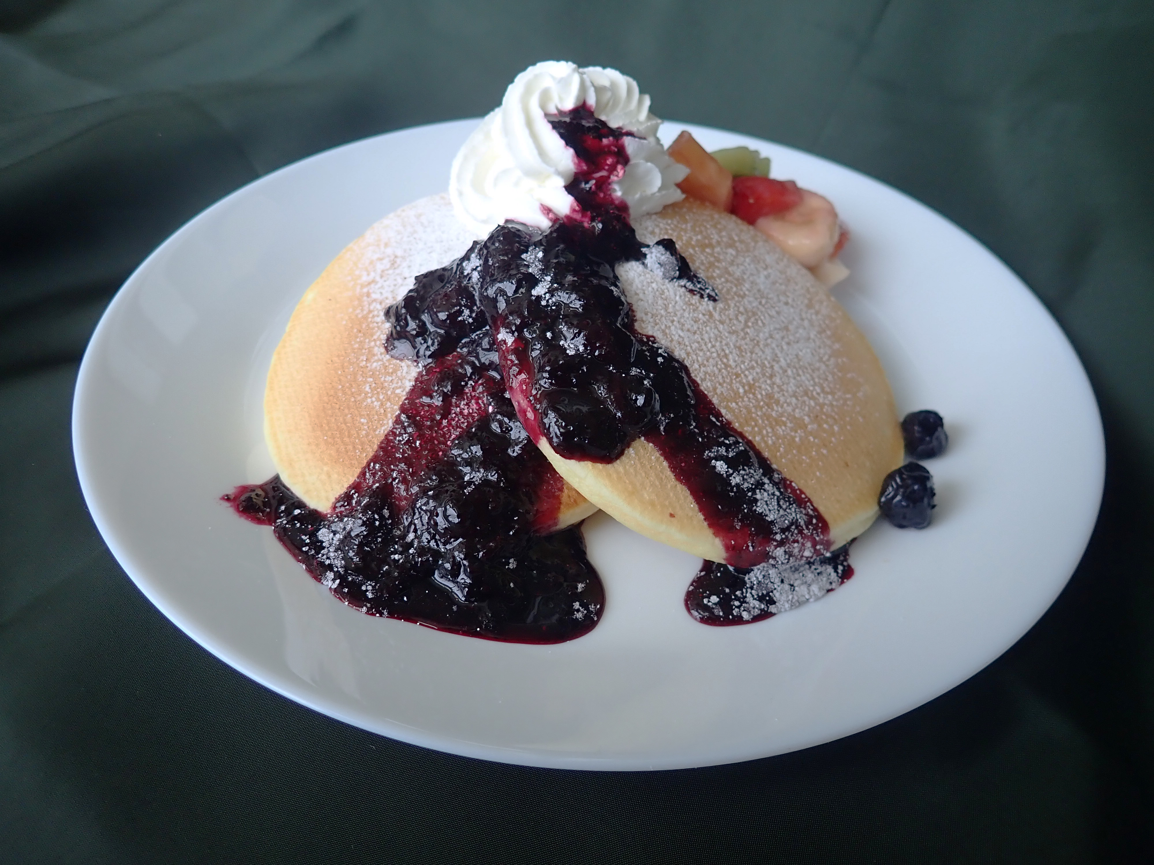 ブルーベリーパンケーキ